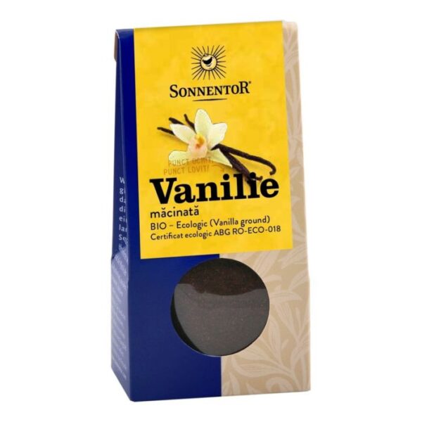 Vanilie Eco măcinată Sonnentor 10g