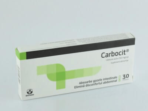 Carbocit (Carbune Medicinal) Biofarm 30cpr