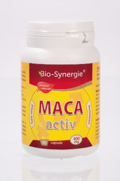 Macca Activ 400mg Bio-Synergie 40cps