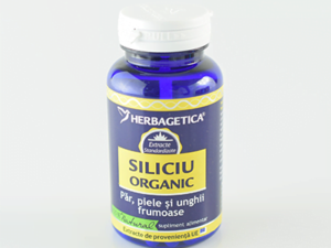 Siliciu Organic Herbagetica 60cps