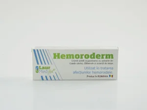 Hemoroderm Supozitoare cu Extract De Coada Calului, Galbenele Stejar Laur Med 15g