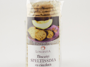 Biscuiti Speltissima cu Ciocolata Eco Longevita 200g