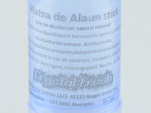 Deodorant Stick cu Piatra De Alaun 130g