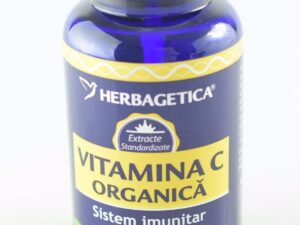Vitamina C Organica Herbagetica 60cps