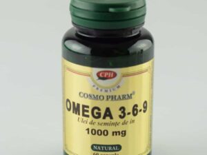 Omega 3*6*9 - Ulei Seminte De In Cosmo Pharm 1000mg 60cps