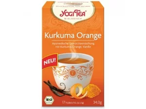 Ceai Bio Kurkuma Orange YOGI TEA