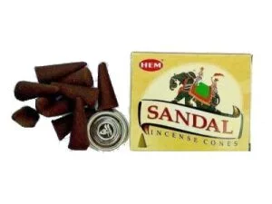 Conuri parfumate santal